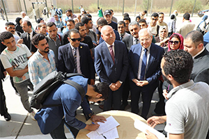 محافظ القاهرة يفتتح فعاليات ملتقى التوظيف والتدريب بكلية التكنولوجيا والتعليم بالأميرية
