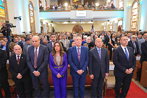 نائبًا عن رئيس الوزراء محافظ القاهرة يشهد احتفال الطائفة الإنجيلية بعيد القيامة